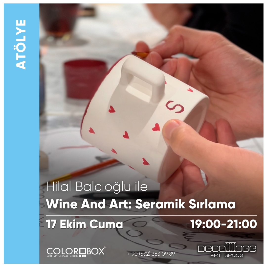 Wine and Art: Seramik Sırlama  resmi